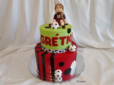 Torta s motívom futbalového klubu