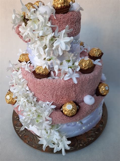 Svadobná torta z uterákov