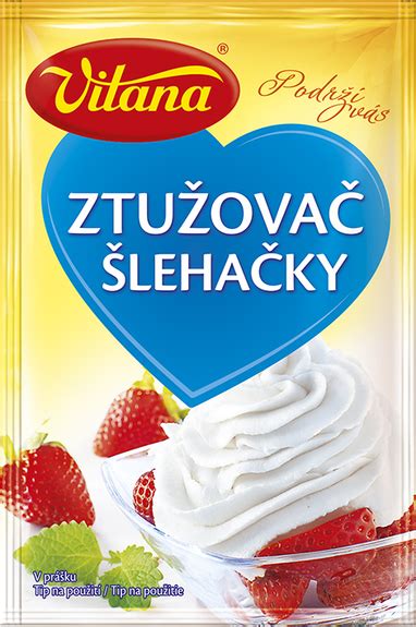 Ilustrácia rôznych prísad na stabilizáciu šľahačky (stužovač, želatína, mascarpone)