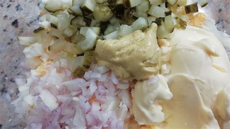 Ingrediencie na retro tatársku omáčku
