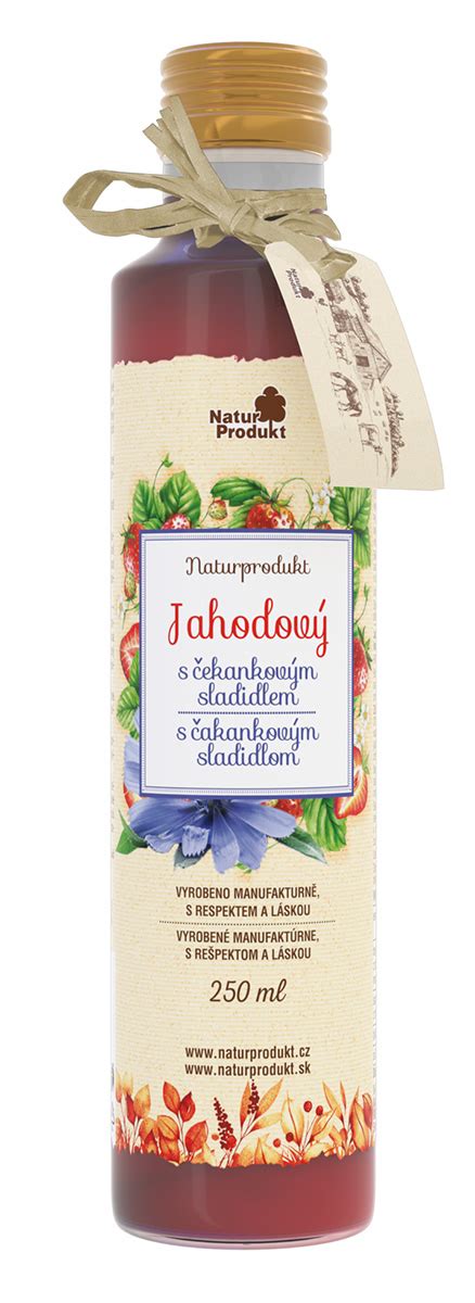 Ilustrácia rôznych jedál osladených čakankovým sirupom
