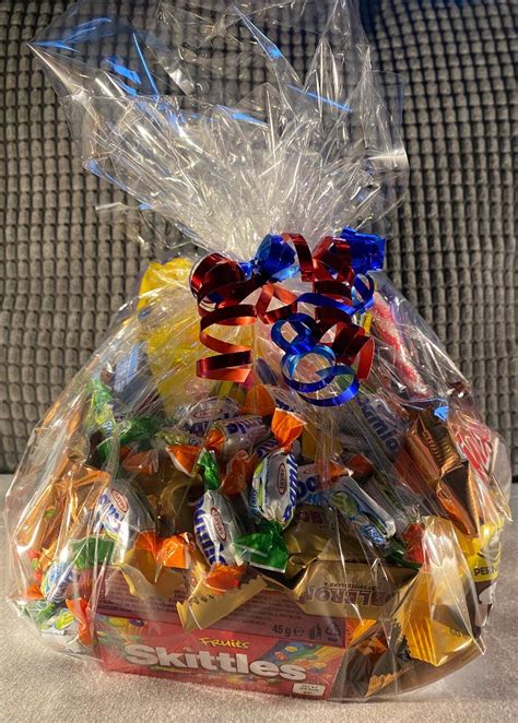 Rôzne druhy exkluzívnych sladkostí v hromadnom balení