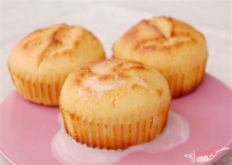 Upečené citrónové muffiny