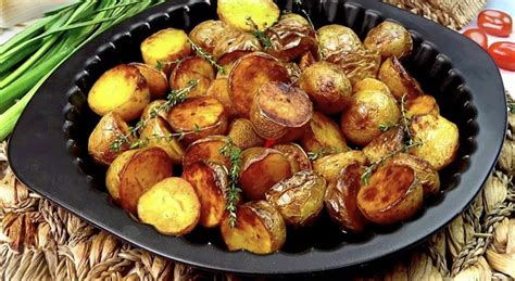 Zemiaky s pečenou jaternicou