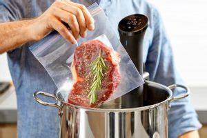 Príprava teľacej roštenky metódou Sous Vide