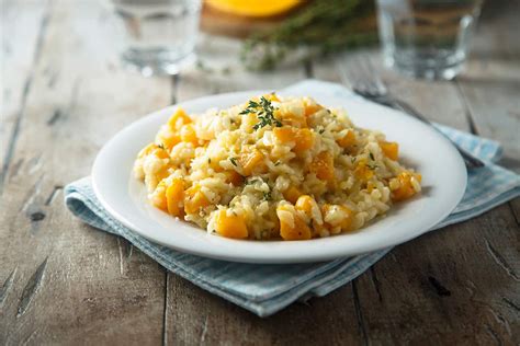 Tekvicové rizoto s parmezánom