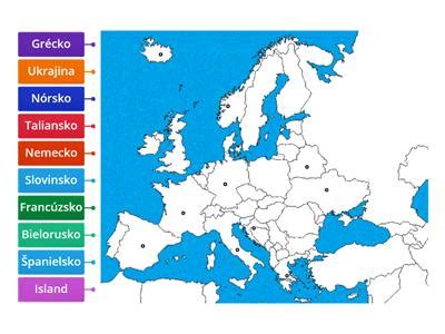 Mapa s označenými predajňami