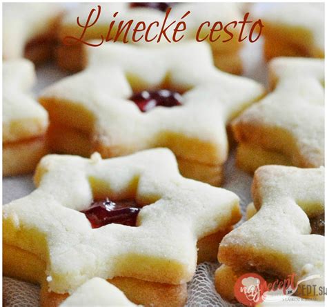 tabuľka s ingredienciami na linecké cesto