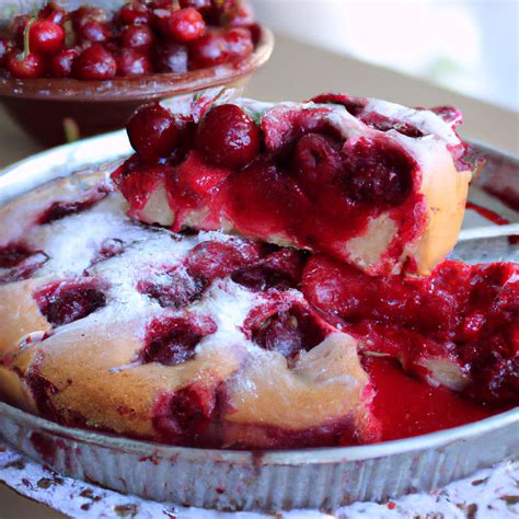 Čerešňový koláč s tvarohom