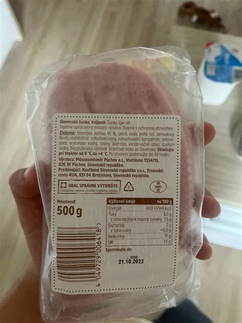 Nutričné hodnoty vareného a údeného bravčového mäsa