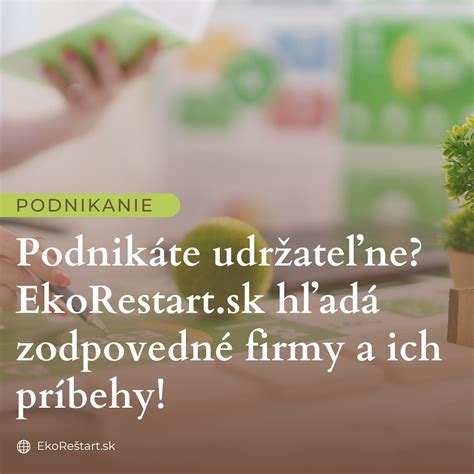 Ilustrácia udržateľnosti v podnikaní