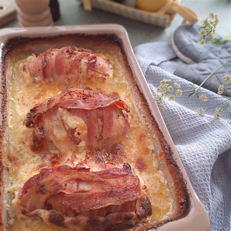 Kuracie prsia obalené v slanine