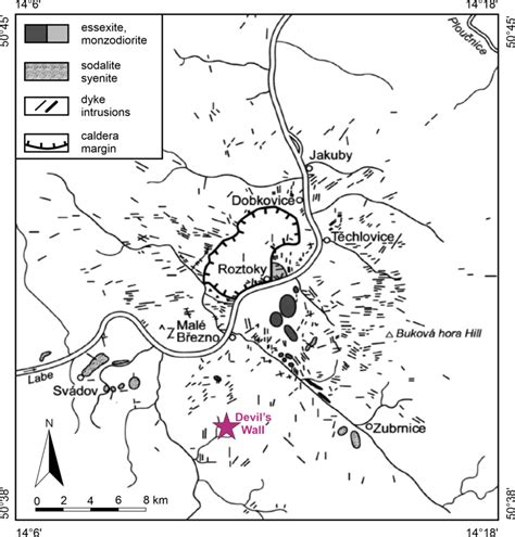 Mapa Nitry s vyznačenou polohou penziónu U Krba