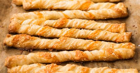 Syrové špirálky z lístkového cesta