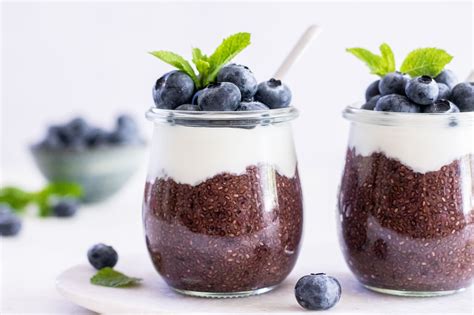 Čučoriedky a puding