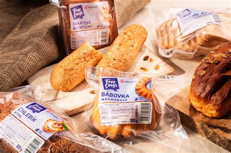 Ilustračné foto rôznych druhov bezlepkového pečiva