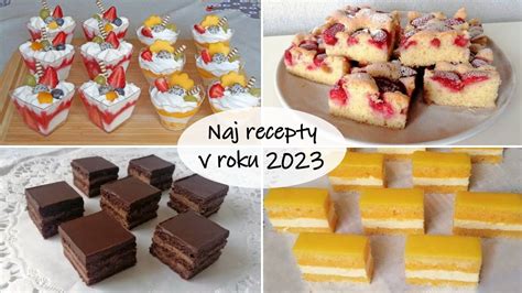 Zostavené koláče a zákusky