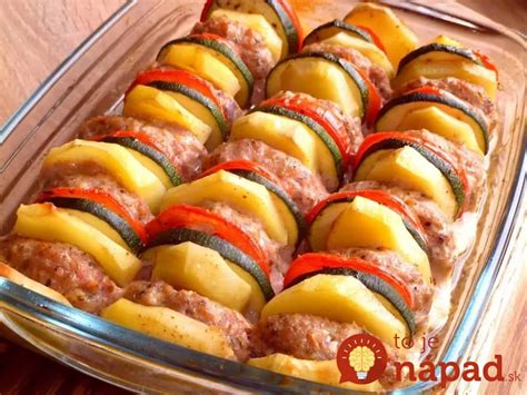 Zapekacía misa s francúzskymi zemiakmi