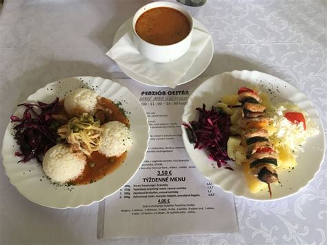 Ilustračné foto slovenského denného menu