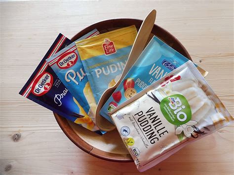 Porovnanie zloženia rôznych značiek vanilkových pudingov