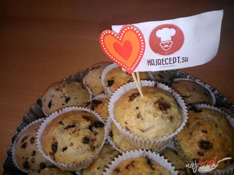 Muffiny s granátovým jablkom