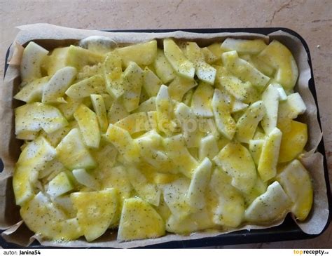 Cuketa nakrájaná na kocky