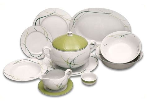 Elegantná porcelánová obedová súprava