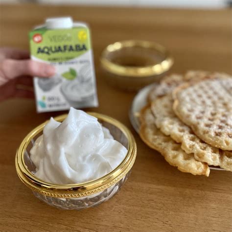aquafaba - náhrada vaječného snehu