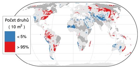 Mapa sveta zobrazujúca oblasti s nedostatkom jódu