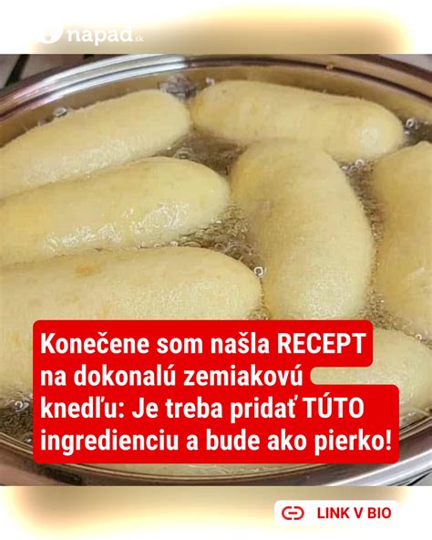 Suroviny na zemiakovú knedľu