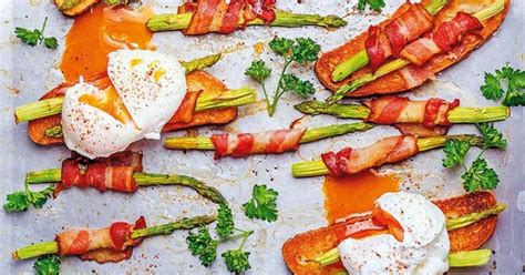 Grilovaná špargľa so slaninou