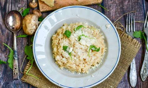 Servírované rizoto