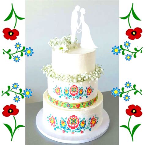 Folklórna torta inšpirovaná Zvolenskou Slatinou