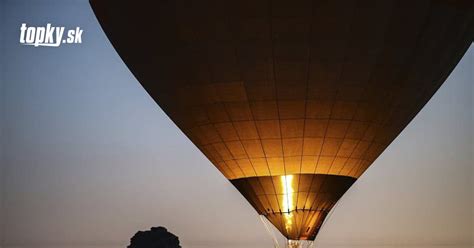 Schéma princípu letu teplovzdušného balóna