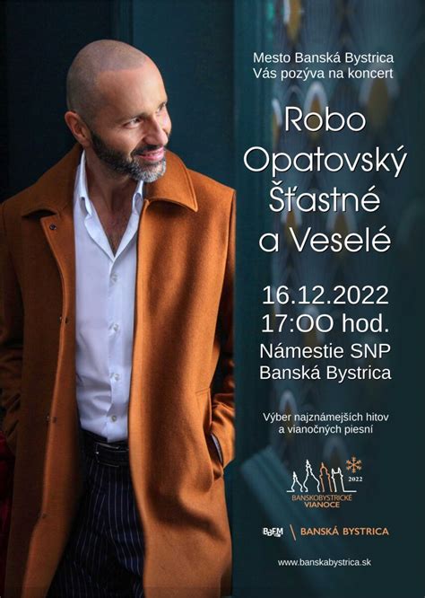 Robo Opatovský počas vystúpenia