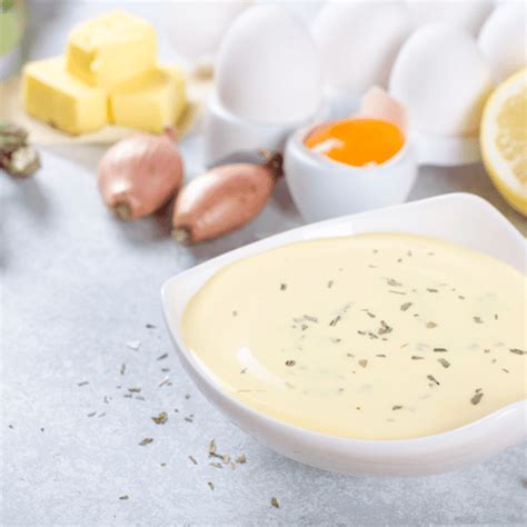 Ingredience pro holandskou omáčku