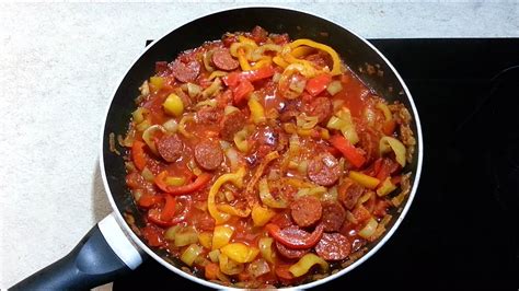 Ingrediencie na maďarské lečo