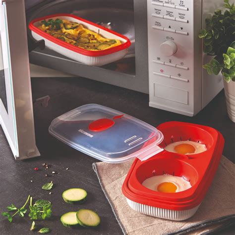 Sortiment produktov na parné varenie v mikrovlnke