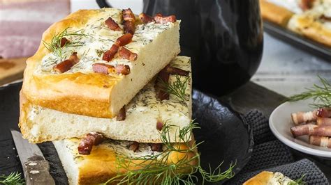 Smotanový posúch so slaninou a kôprom