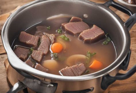 Proces varenia hovädzieho vývaru