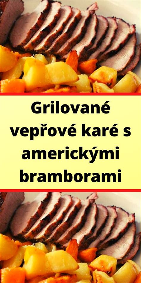 Grilované diviačie karé