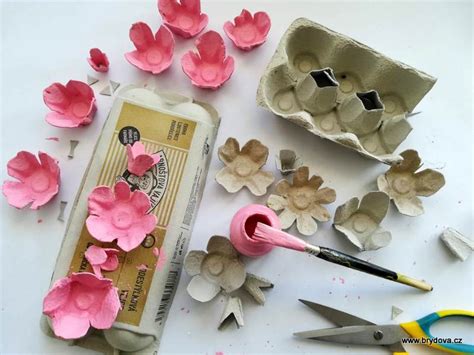 Organizér z obalu od vajec