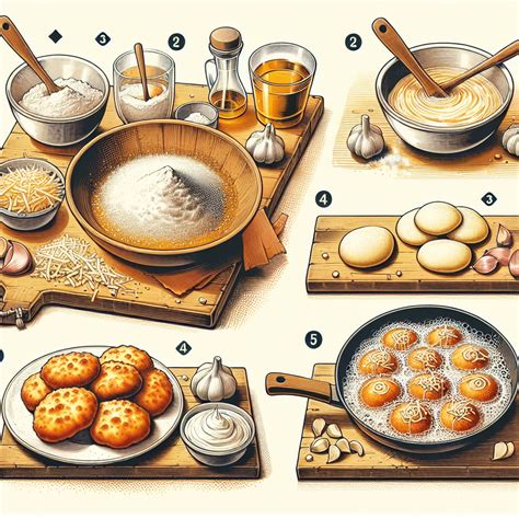Ingrediencie na prípravu langošov