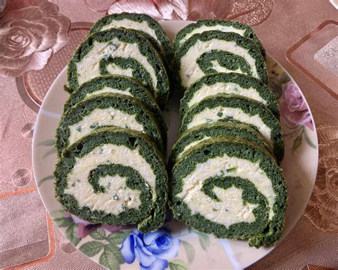 Hotová plnka pripravená na servírovanie