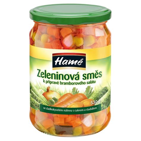 Zmes restovanej zeleniny
