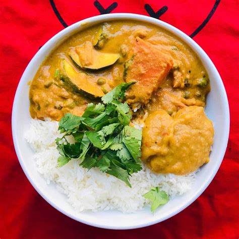 Ázijské kari s fazuľou mungo