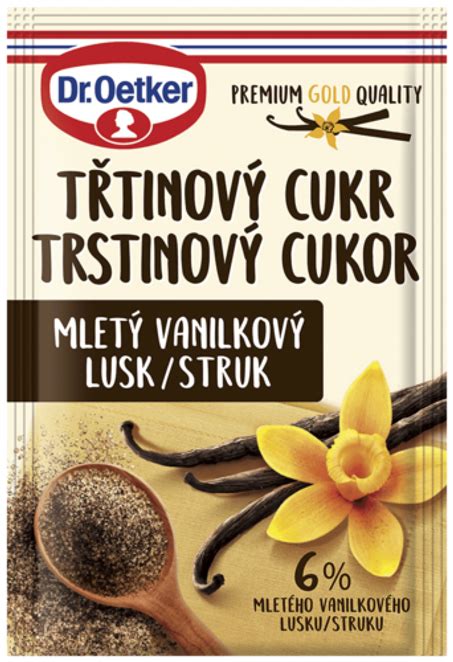 Vanilkový struk a trstinový cukor