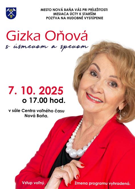 Gizka Oňová pri varení