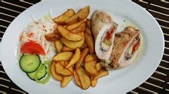 Labužnícke kuracie kapsy so šunkou a nivou