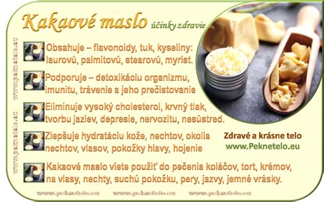 Použitie kakaového masla pri pečení